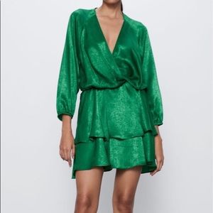 Zara Green Dress